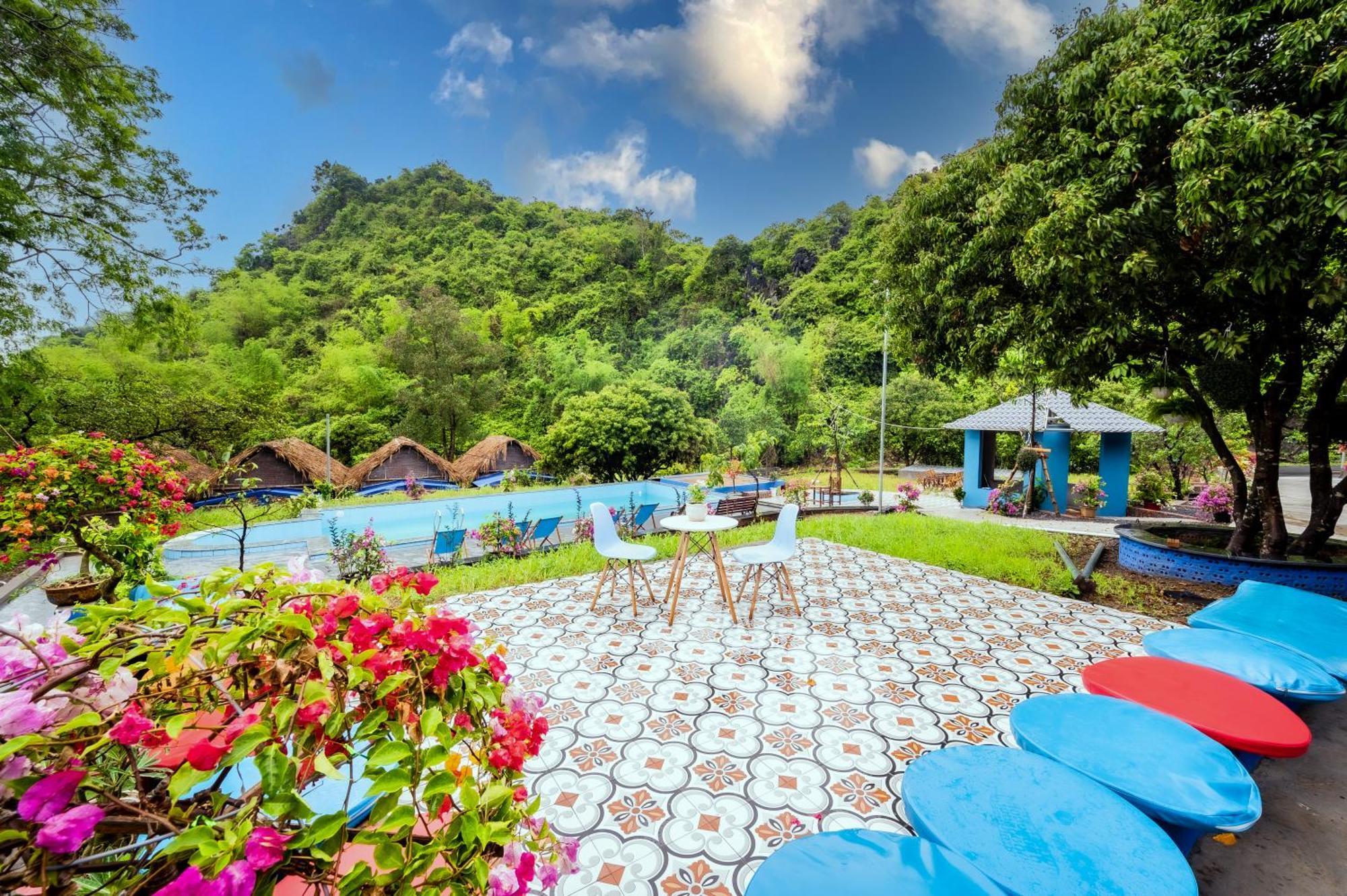Catba Papillon Garden Bungalows & Resort Hien Hao ภายนอก รูปภาพ