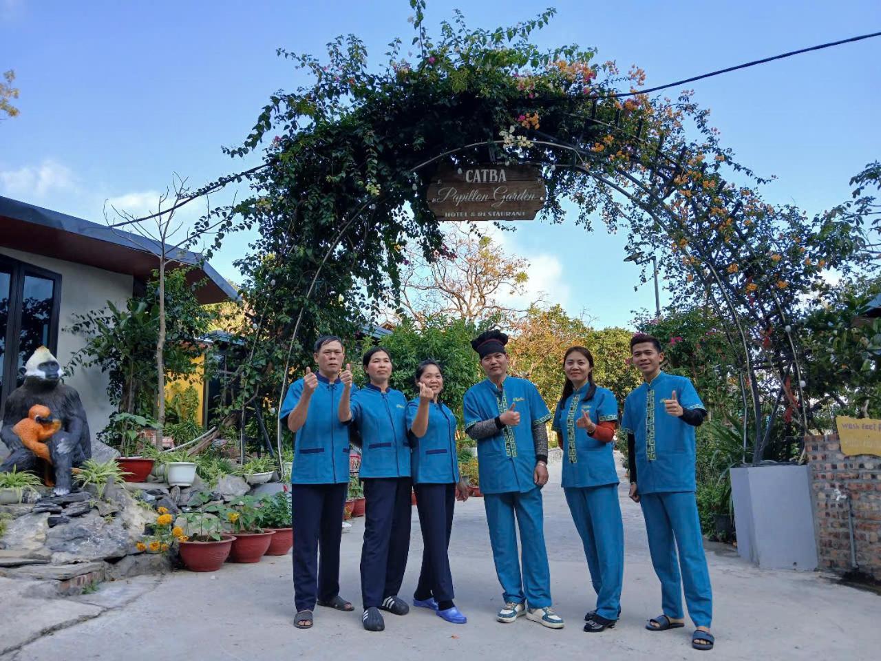 Catba Papillon Garden Bungalows & Resort Hien Hao ภายนอก รูปภาพ