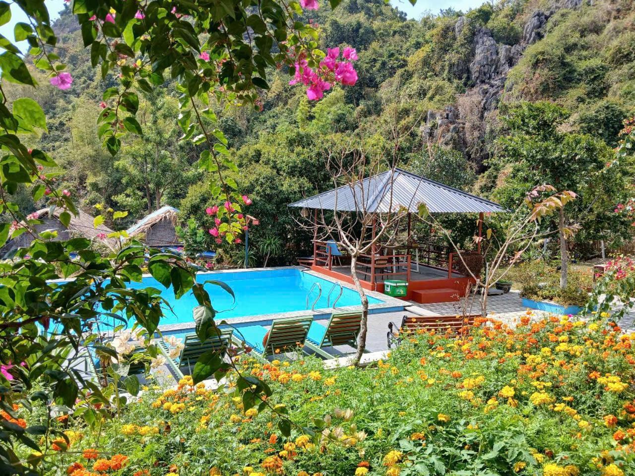 Catba Papillon Garden Bungalows & Resort Hien Hao ภายนอก รูปภาพ